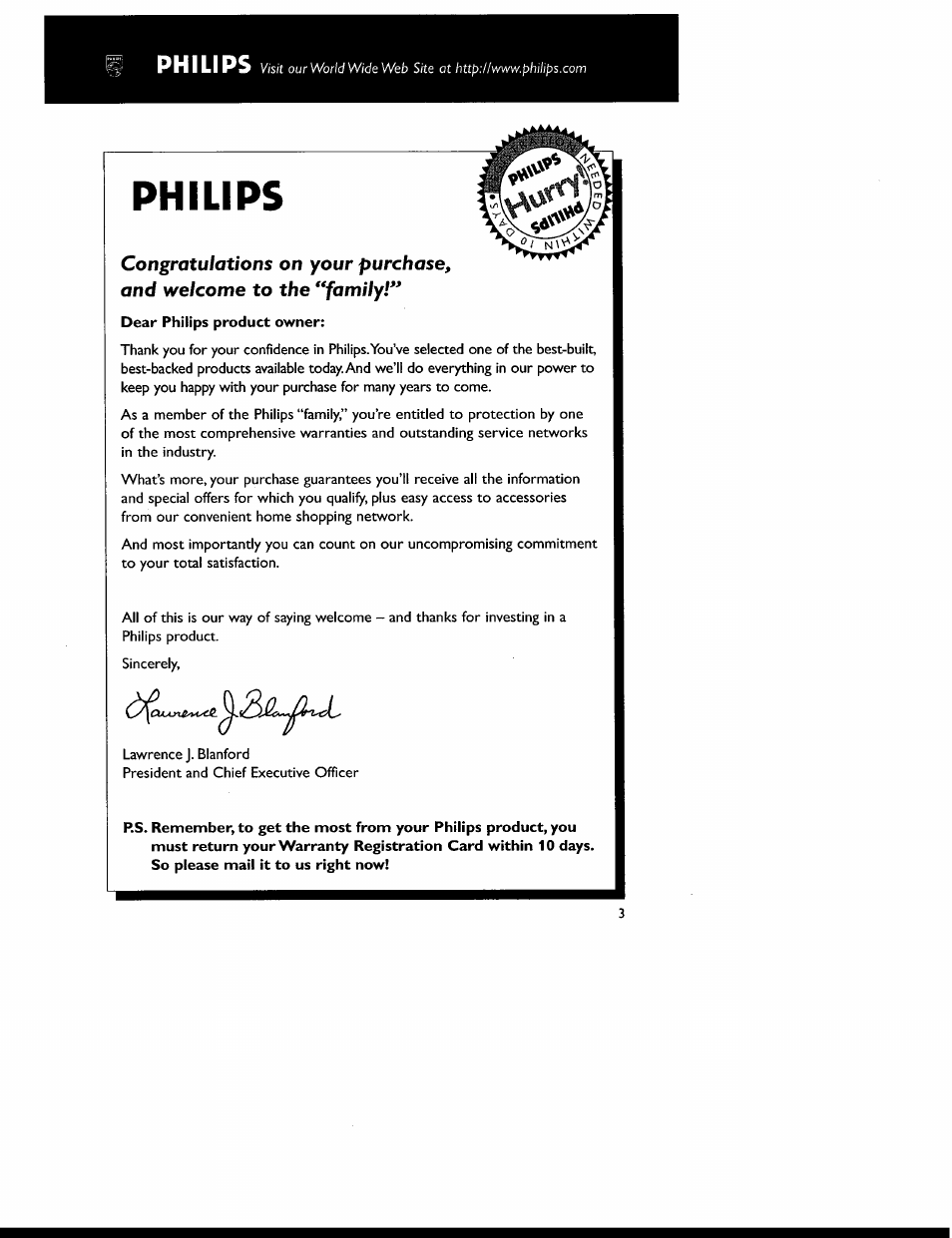 Philips | Philips MX6050D-17 User Manual | Page 4 / 53