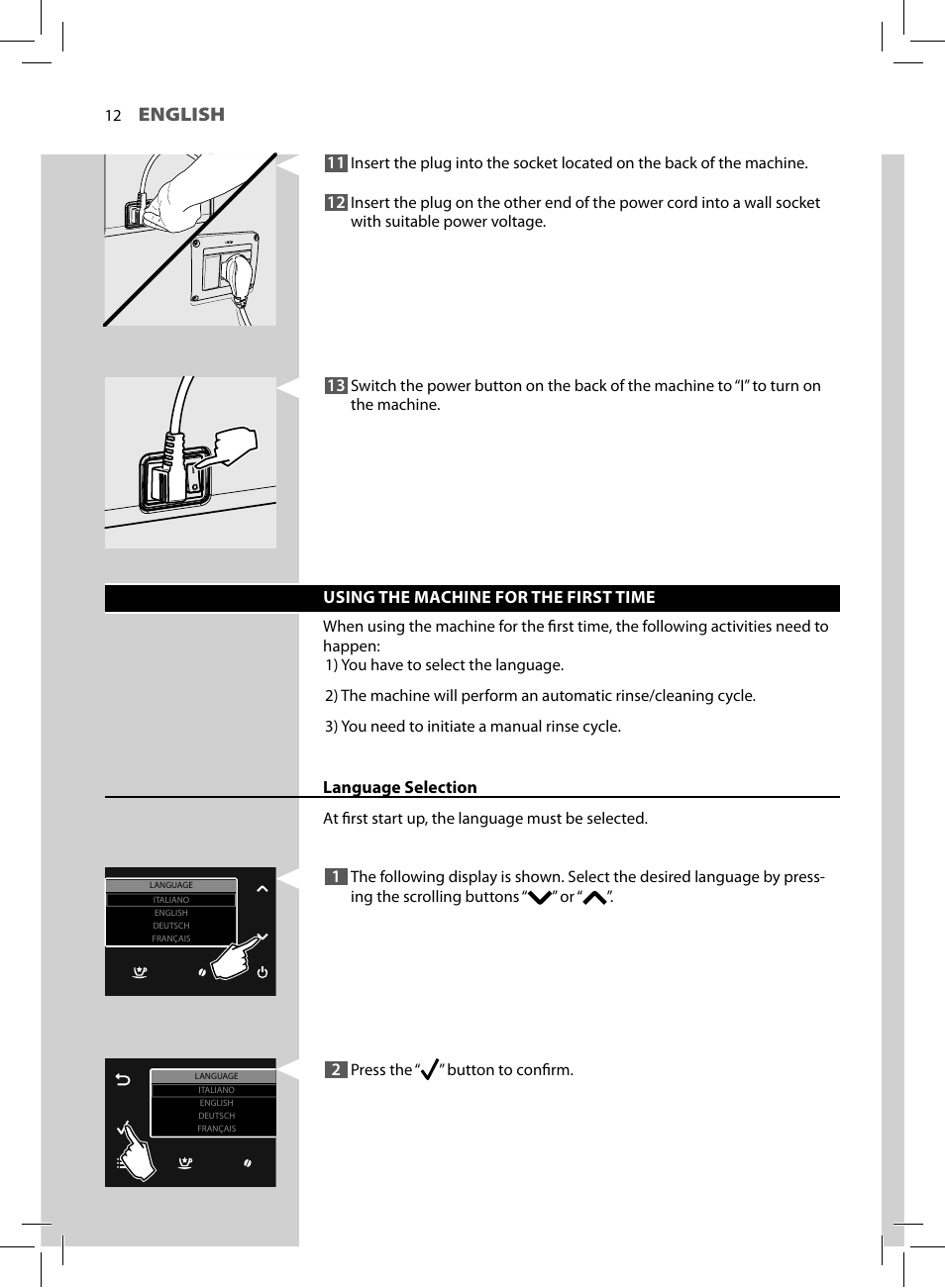 English | Philips HD8964-47 User Manual | Page 14 / 92