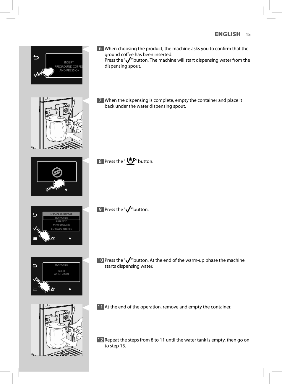 English | Philips HD8964-47 User Manual | Page 17 / 92