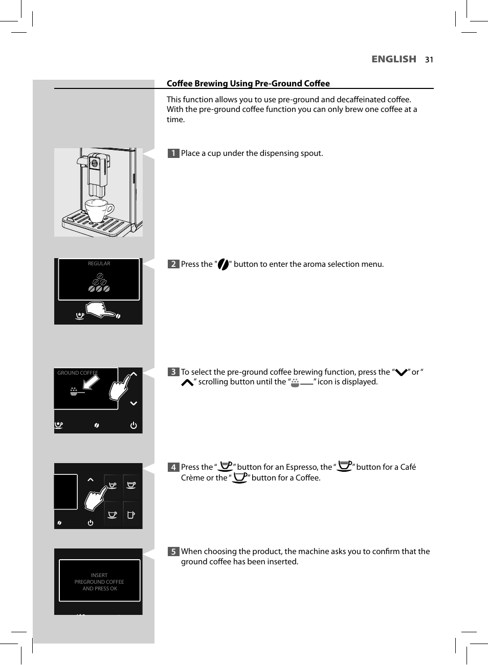 English | Philips HD8964-47 User Manual | Page 33 / 92