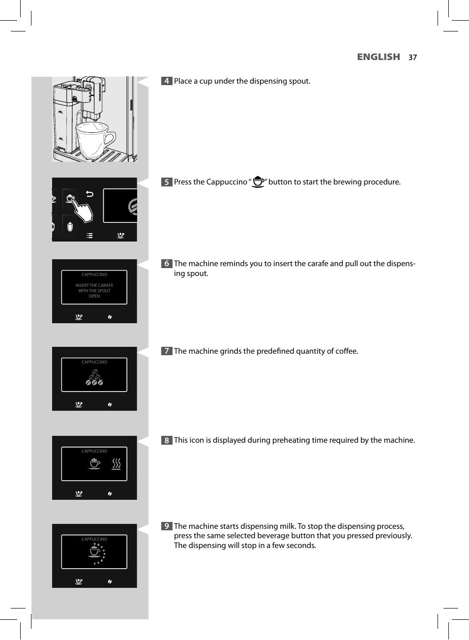 English | Philips HD8964-47 User Manual | Page 39 / 92