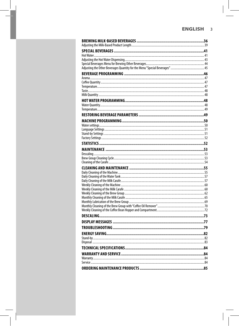 Philips HD8964-47 User Manual | Page 5 / 92