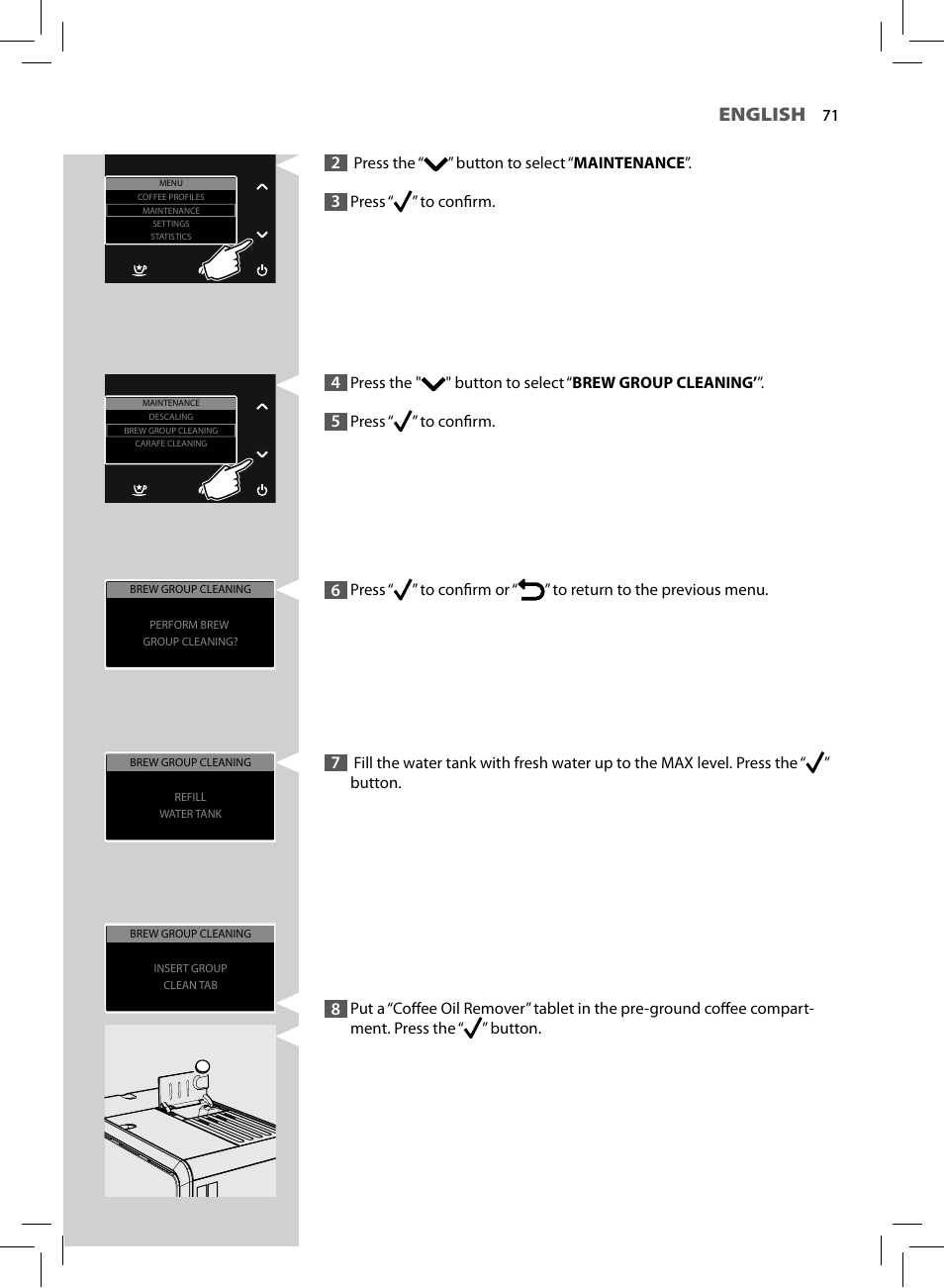 English | Philips HD8964-47 User Manual | Page 73 / 92