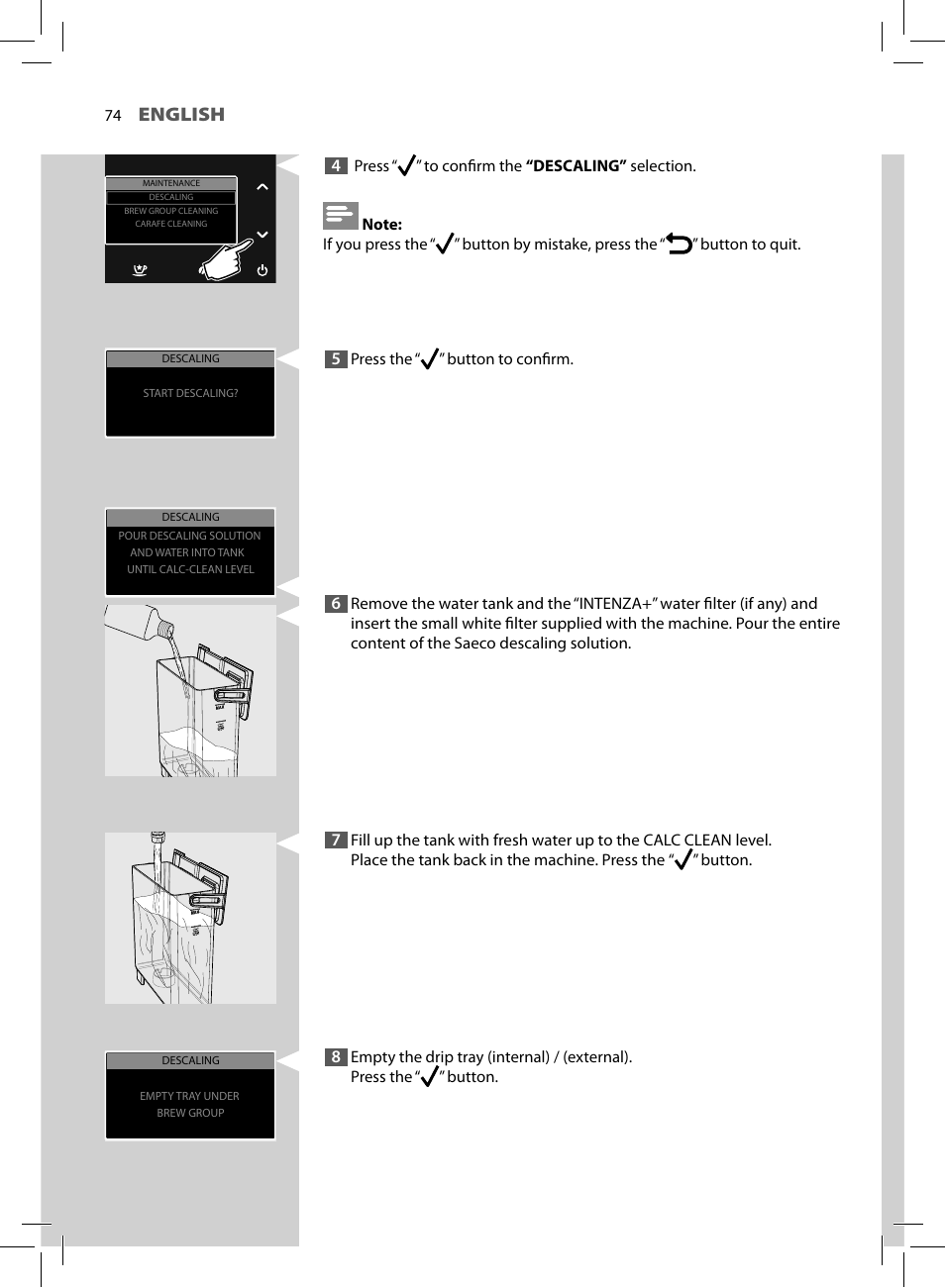 English | Philips HD8964-47 User Manual | Page 76 / 92