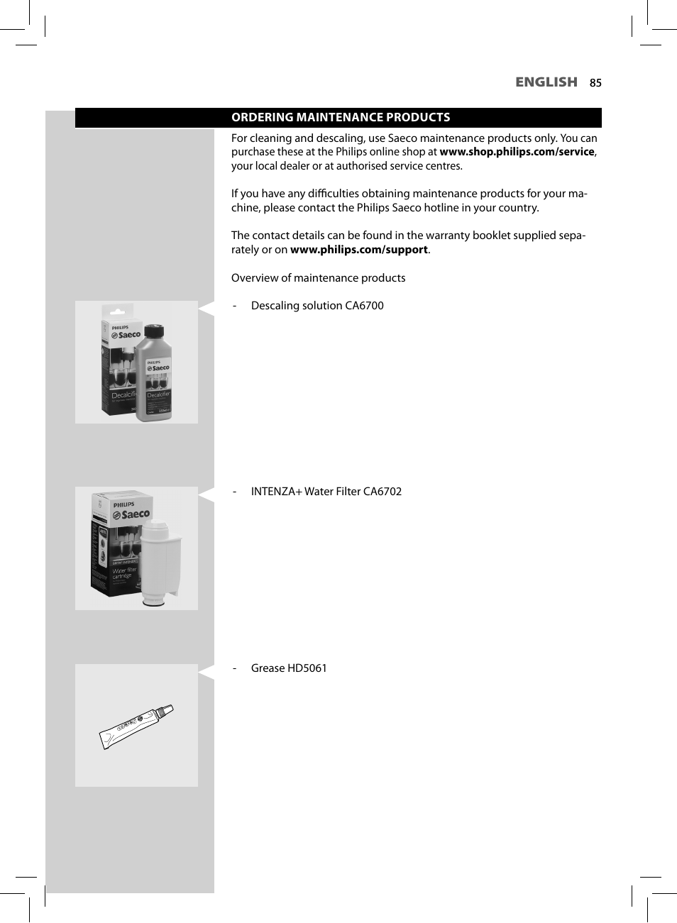 Philips HD8964-47 User Manual | Page 87 / 92