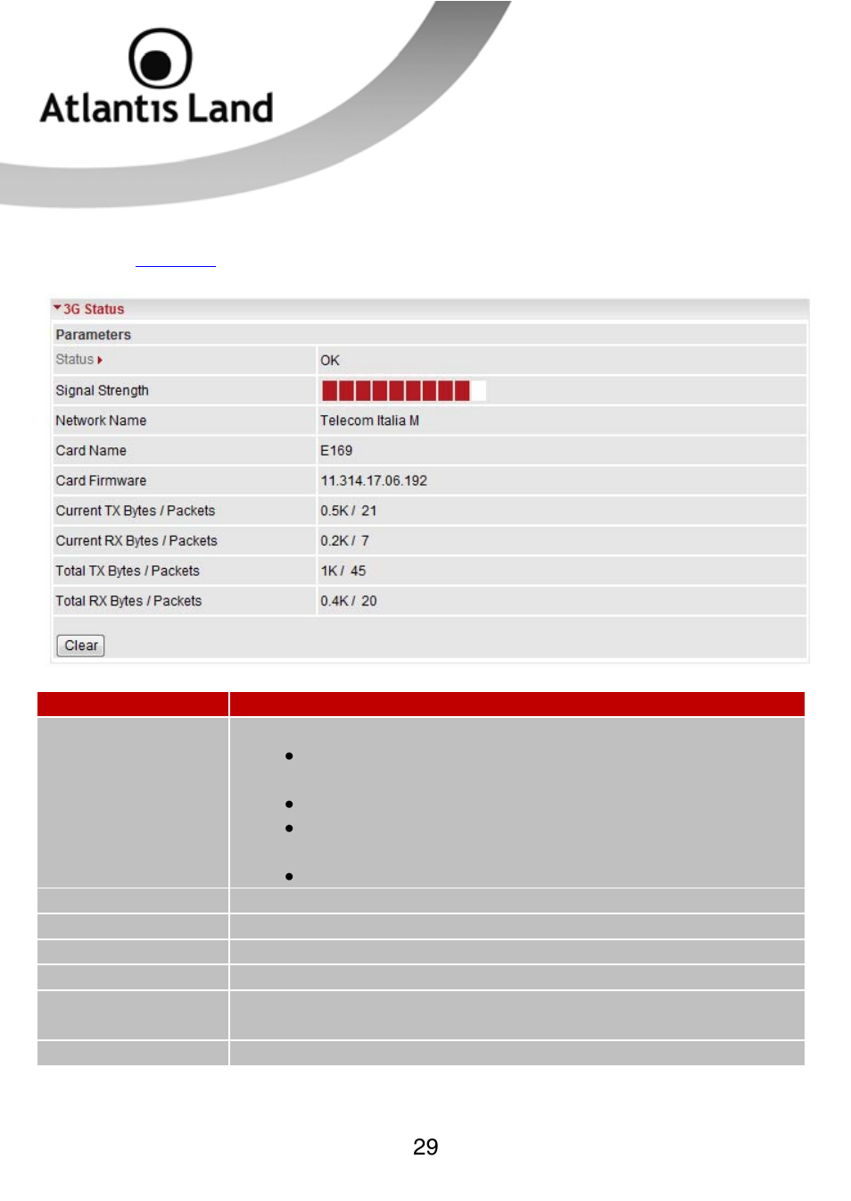 Atlantis Land WEBSHARE 3G 244WN User Manual | Page 29 / 133