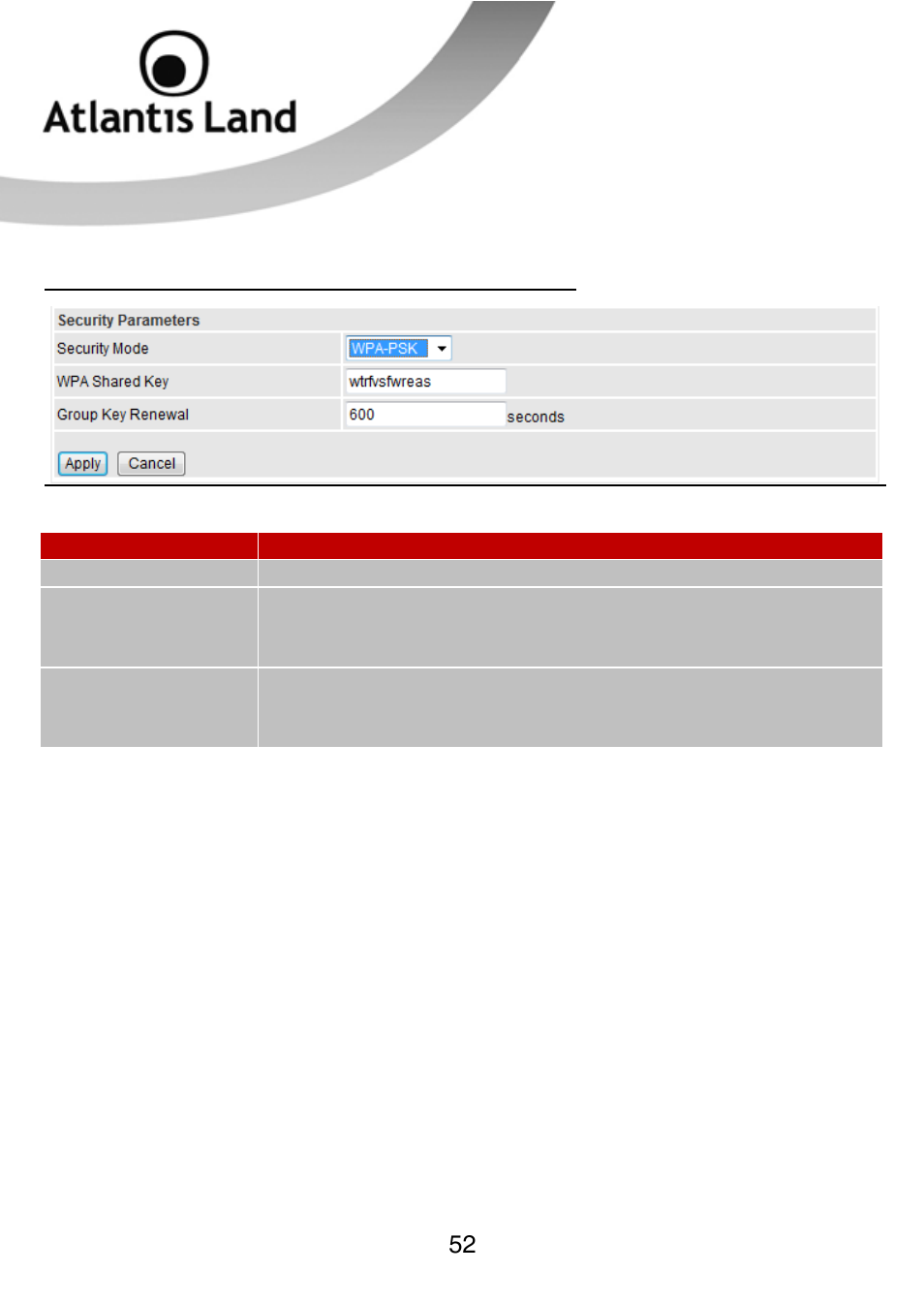 Atlantis Land WEBSHARE 3G 244WN User Manual | Page 52 / 133