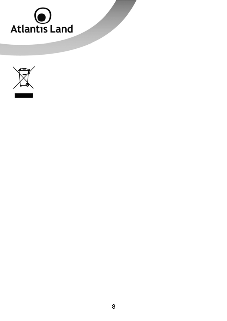Atlantis Land WEBSHARE 3G 244WN User Manual | Page 8 / 133