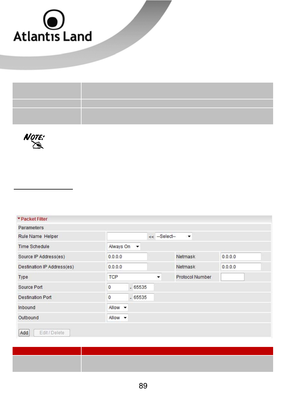 Atlantis Land WEBSHARE 3G 244WN User Manual | Page 89 / 133