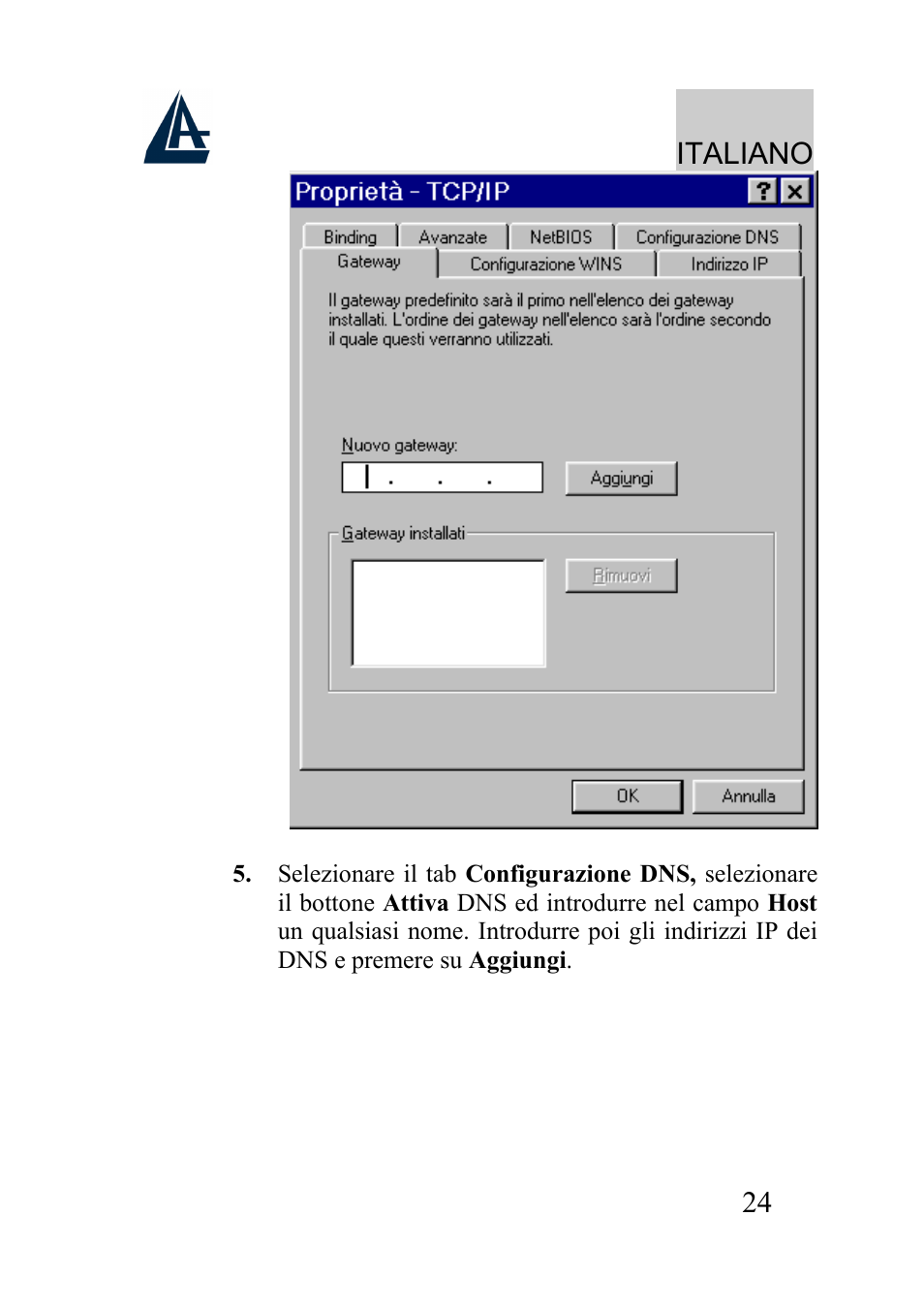 Italiano | Atlantis Land A01-AU2 User Manual | Page 24 / 76