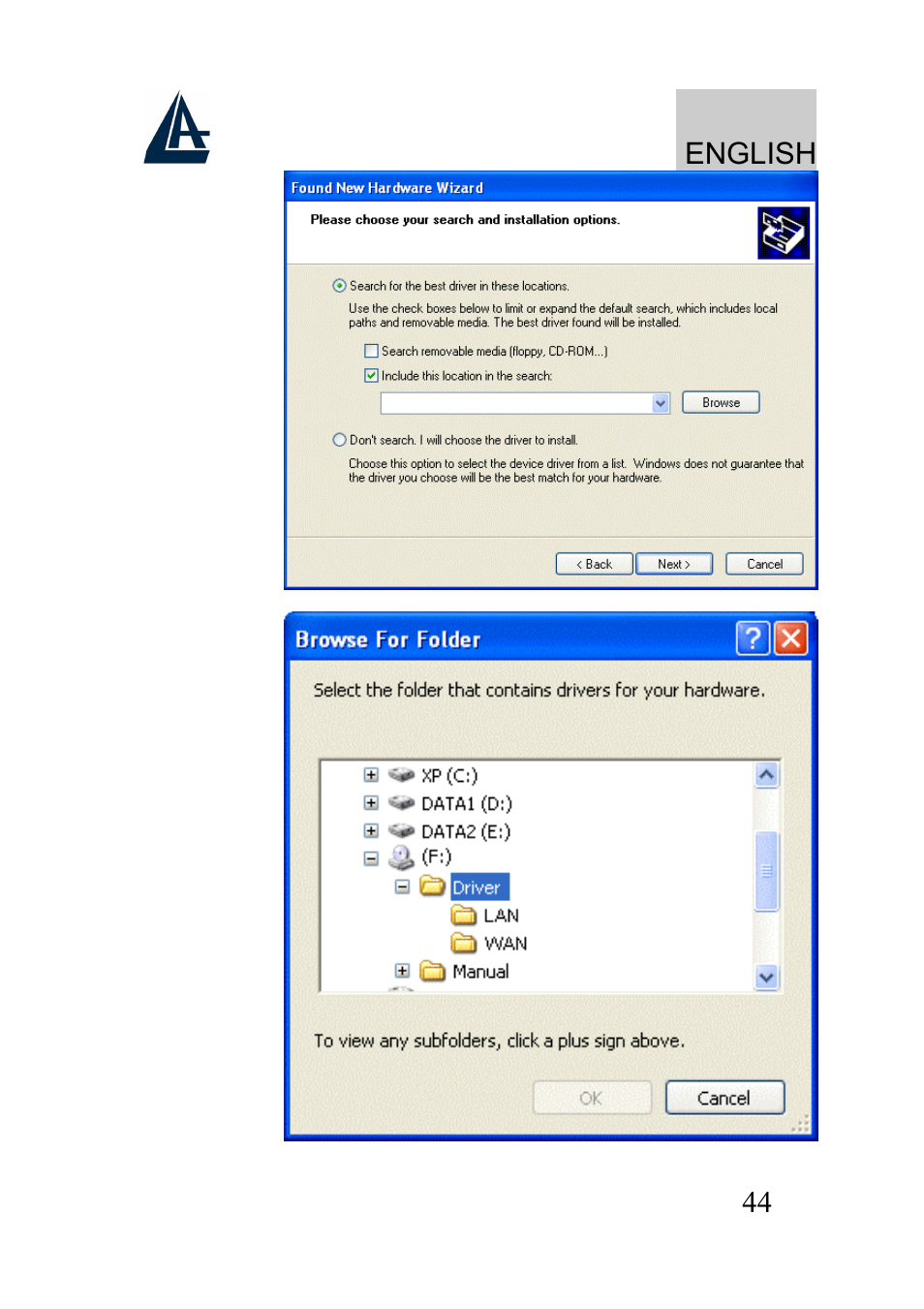 English | Atlantis Land A01-AU2 User Manual | Page 44 / 76