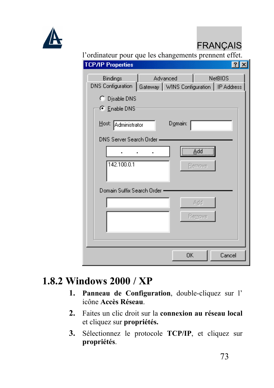 Français | Atlantis Land A01-AU2 User Manual | Page 73 / 76