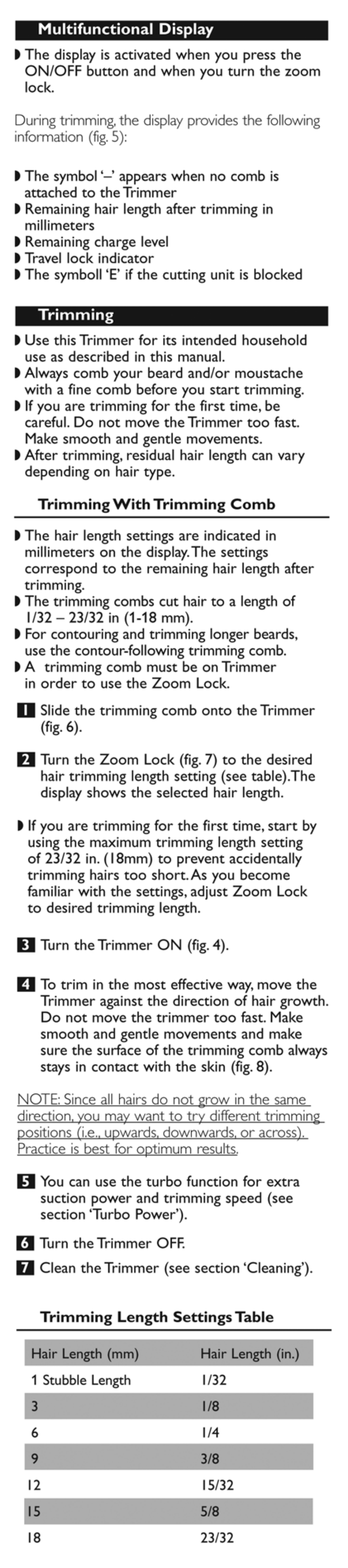 Philips QT4070-32 User Manual | Page 6 / 10