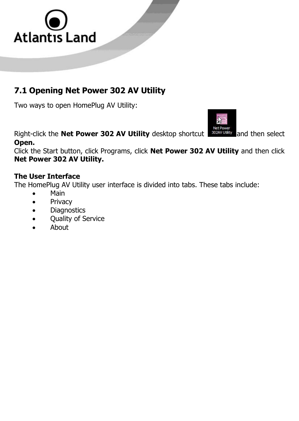 Atlantis Land NET POWER 302AV User Manual | Page 18 / 35