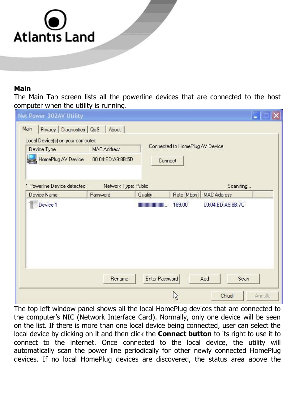 Atlantis Land NET POWER 302AV User Manual | Page 19 / 35