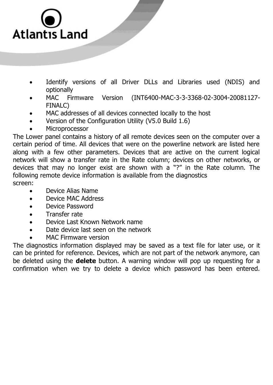 Atlantis Land NET POWER 302AV User Manual | Page 25 / 35