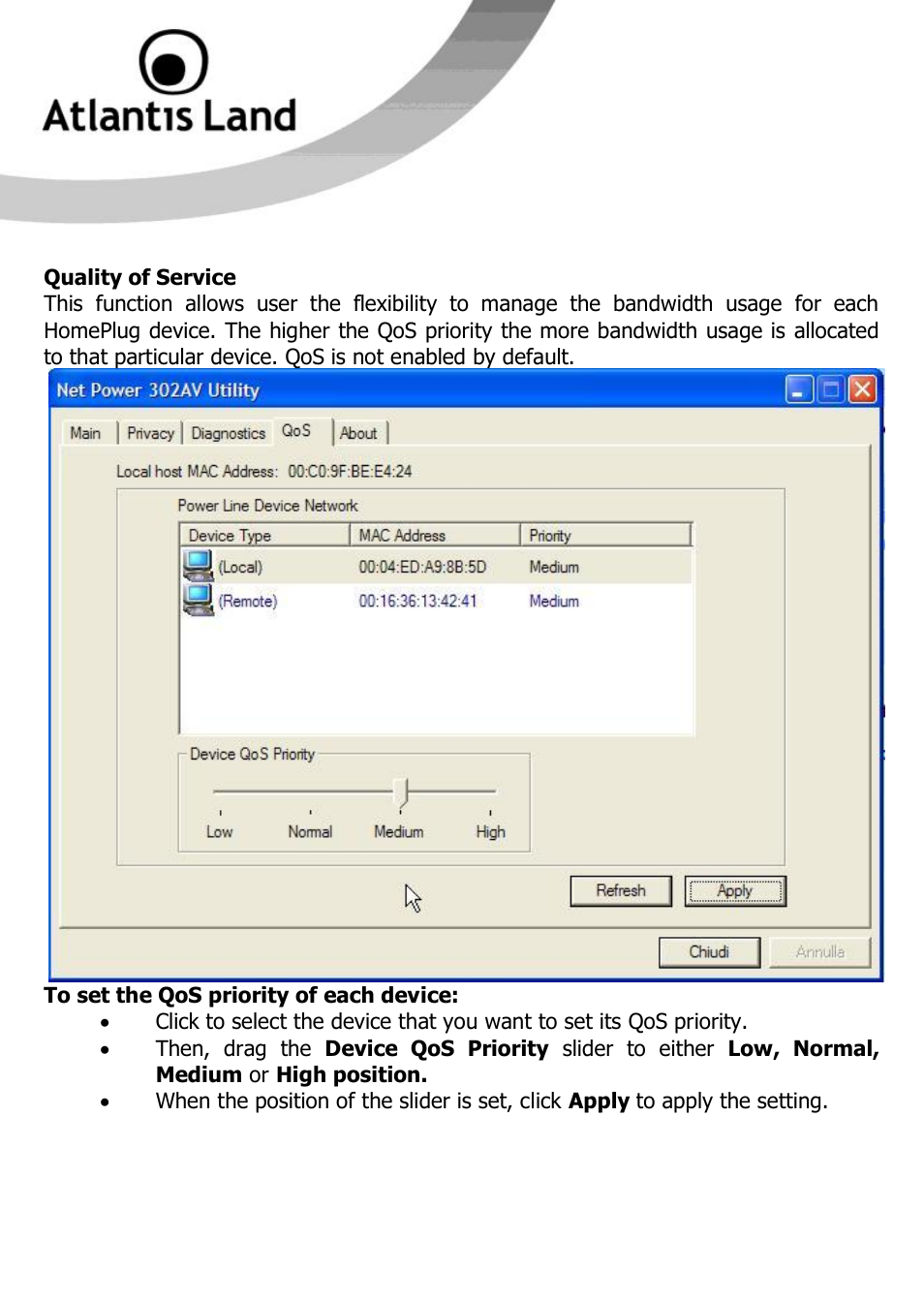 Atlantis Land NET POWER 302AV User Manual | Page 26 / 35