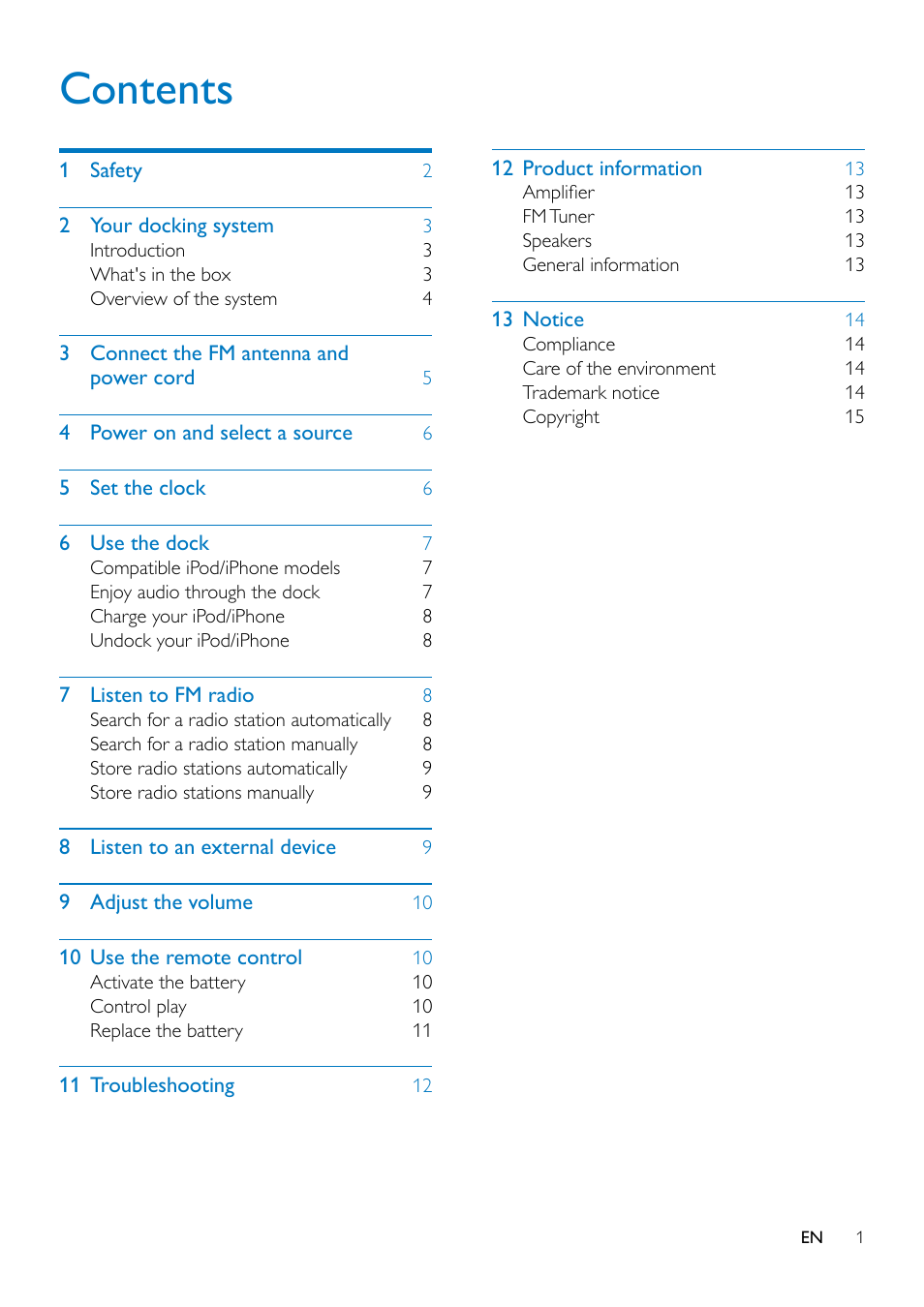 Philips ORD7100C-00 User Manual | Page 3 / 18