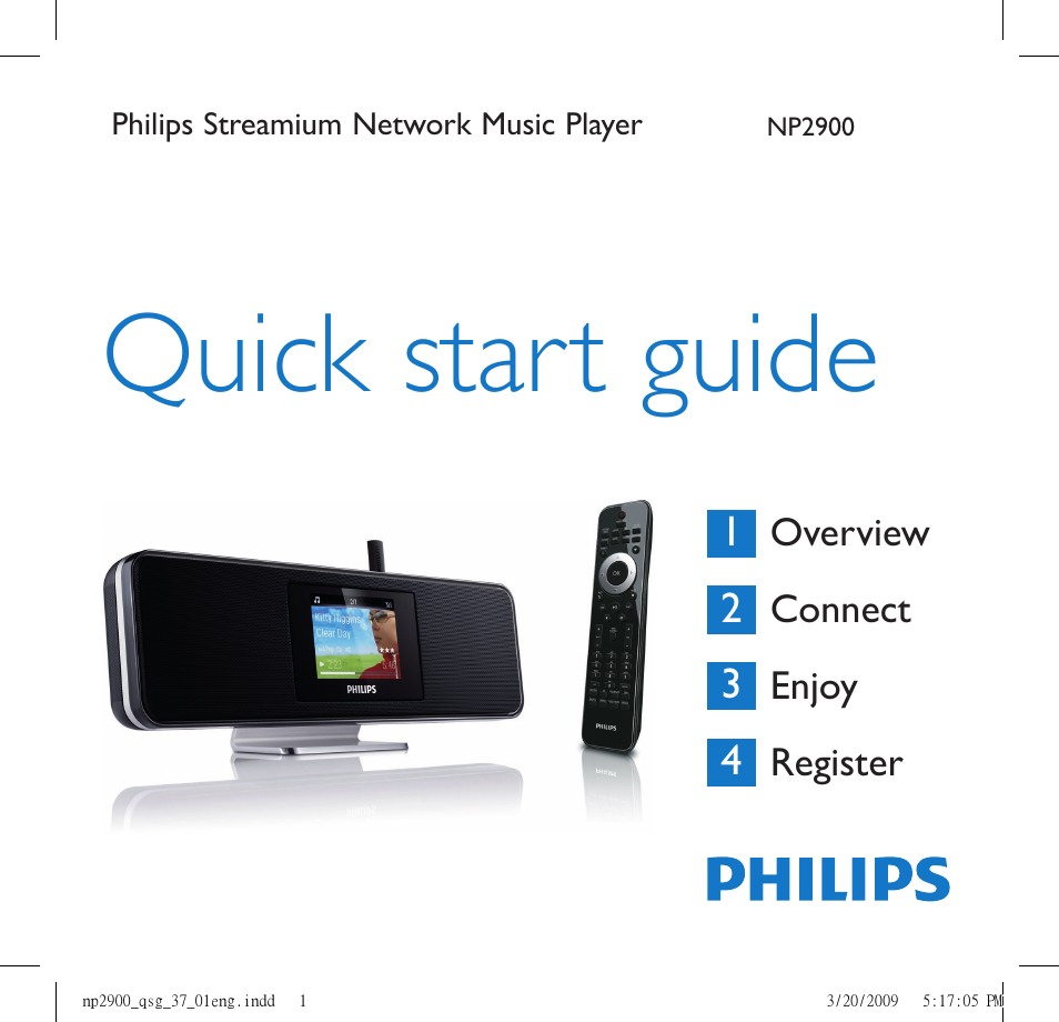 Philips NP2900-37B User Manual | 21 pages