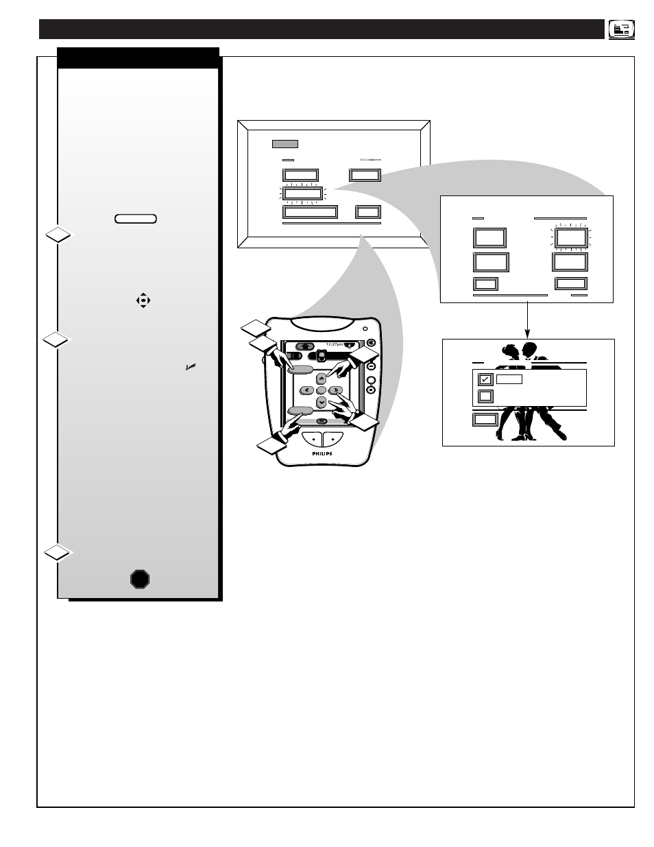 Ntsc/a, Nalog, Eature | Ontrols | Philips 64PH9905 User Manual | Page 13 / 60