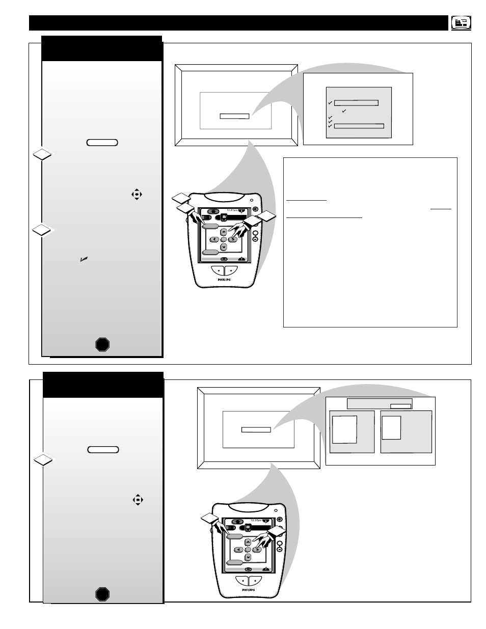 Atsc/d, Igital, Eatures | Ontrols | Philips 64PH9905 User Manual | Page 51 / 60