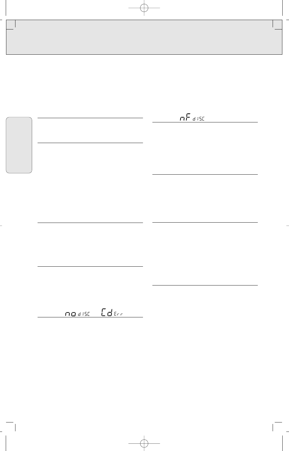 Dépannage, Avertissement | Philips PORTABLE RADIO CASS REC + CD User Manual | Page 30 / 44