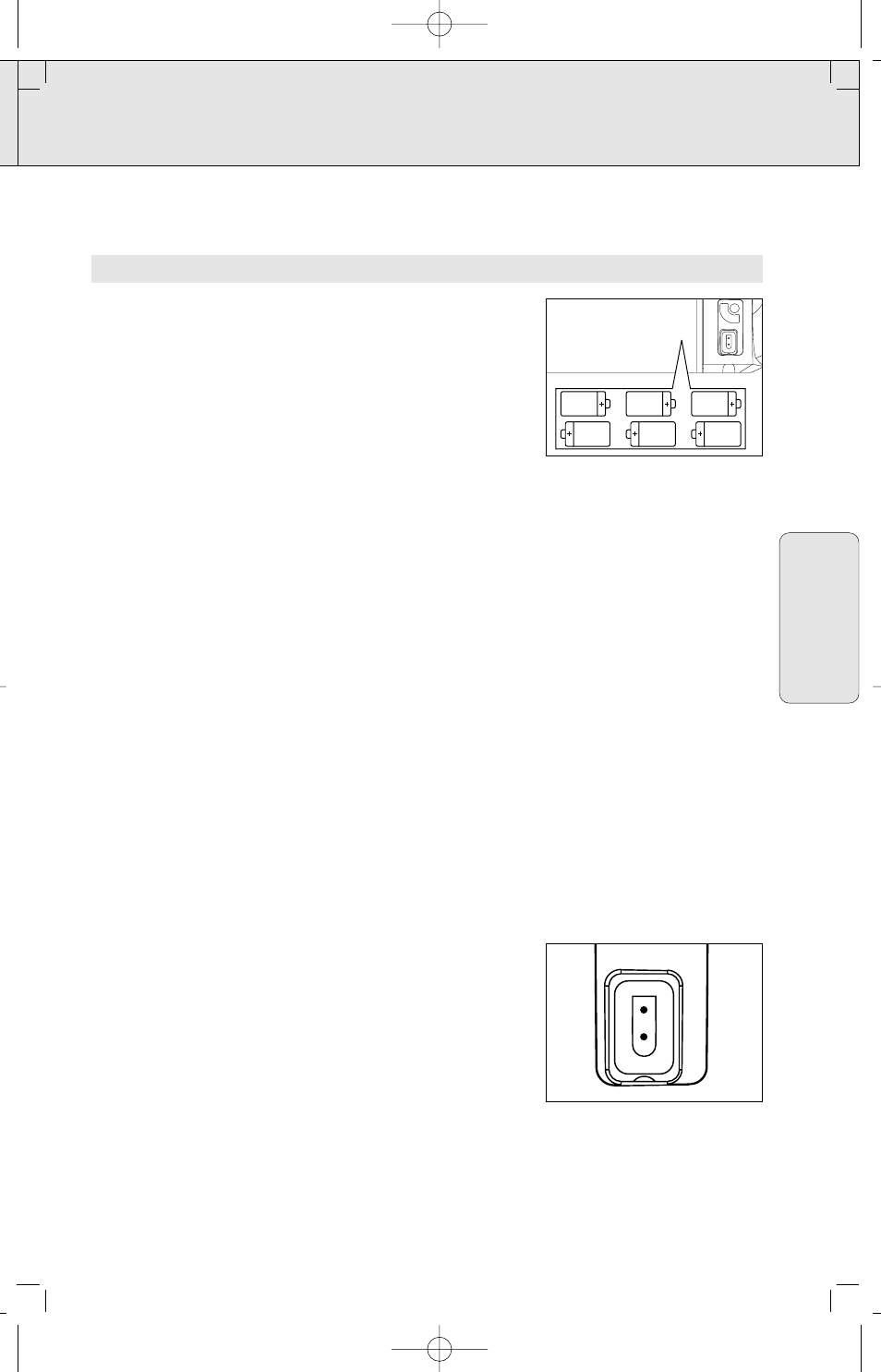 Alimentación | Philips PORTABLE RADIO CASS REC + CD User Manual | Page 35 / 44