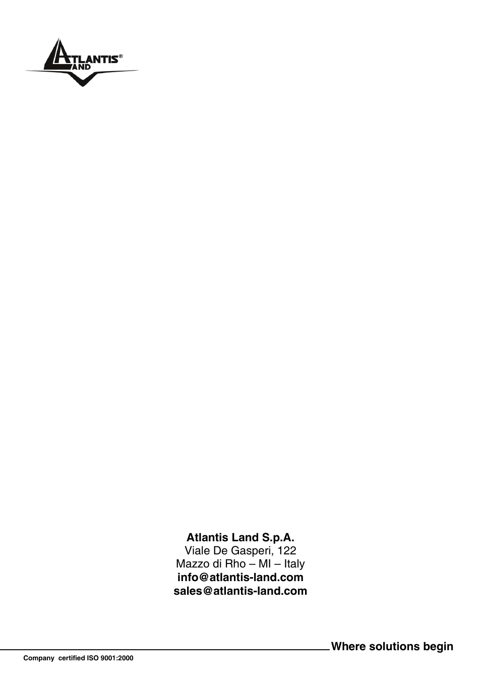 Atlantis Land Line Interactive UPS A03-PS651 _MX01 User Manual | Page 50 / 50