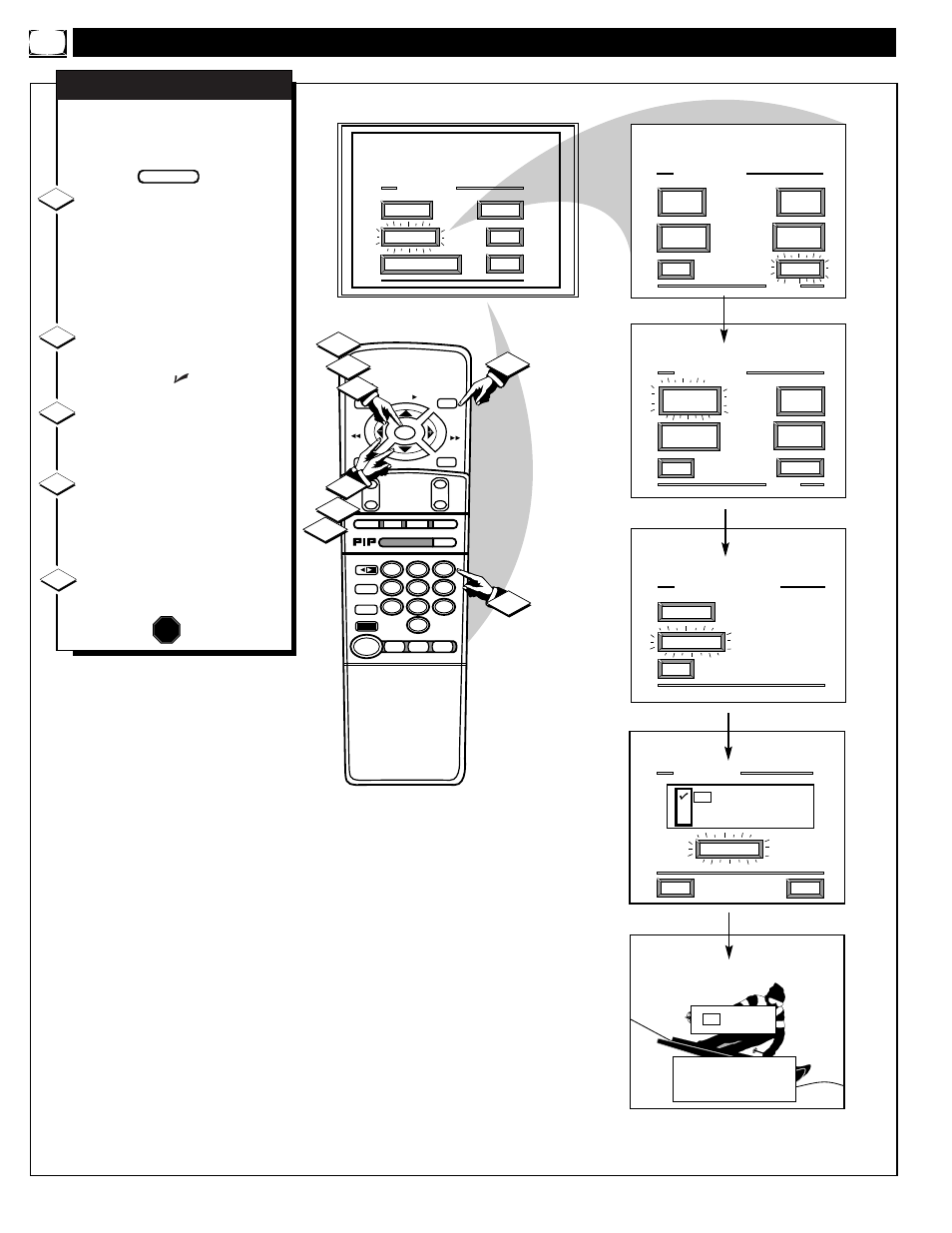 Eature, Ontrols, Continued | Philips 8P6054C199 User Manual | Page 16 / 52