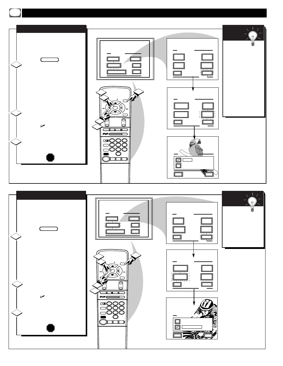 Eature, Ontrols, Continued | Stop, Mart | Philips 8P6054C199 User Manual | Page 18 / 52