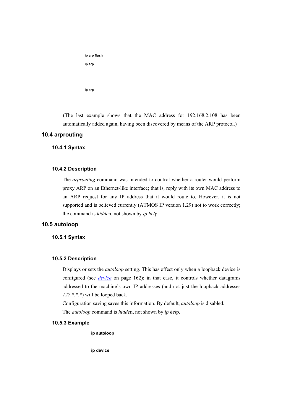 4 arprouting, 5 autoloop | Atlantis Land I-Storm A02-RA(Atmos)_ME01 User Manual | Page 74 / 112