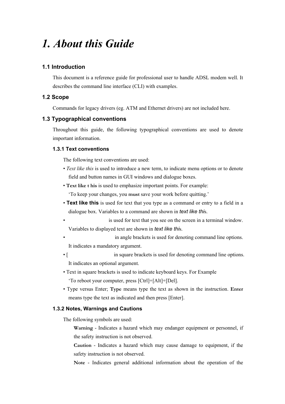 About this guide | Atlantis Land I-Storm A02-RA(Atmos)_ME01 User Manual | Page 8 / 112