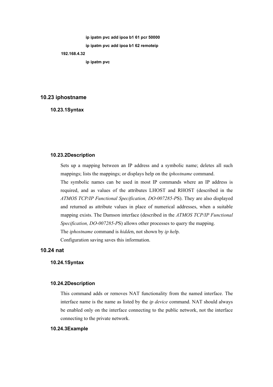 23 iphostname, 24 nat | Atlantis Land I-Storm A02-RA(Atmos)_ME01 User Manual | Page 86 / 112