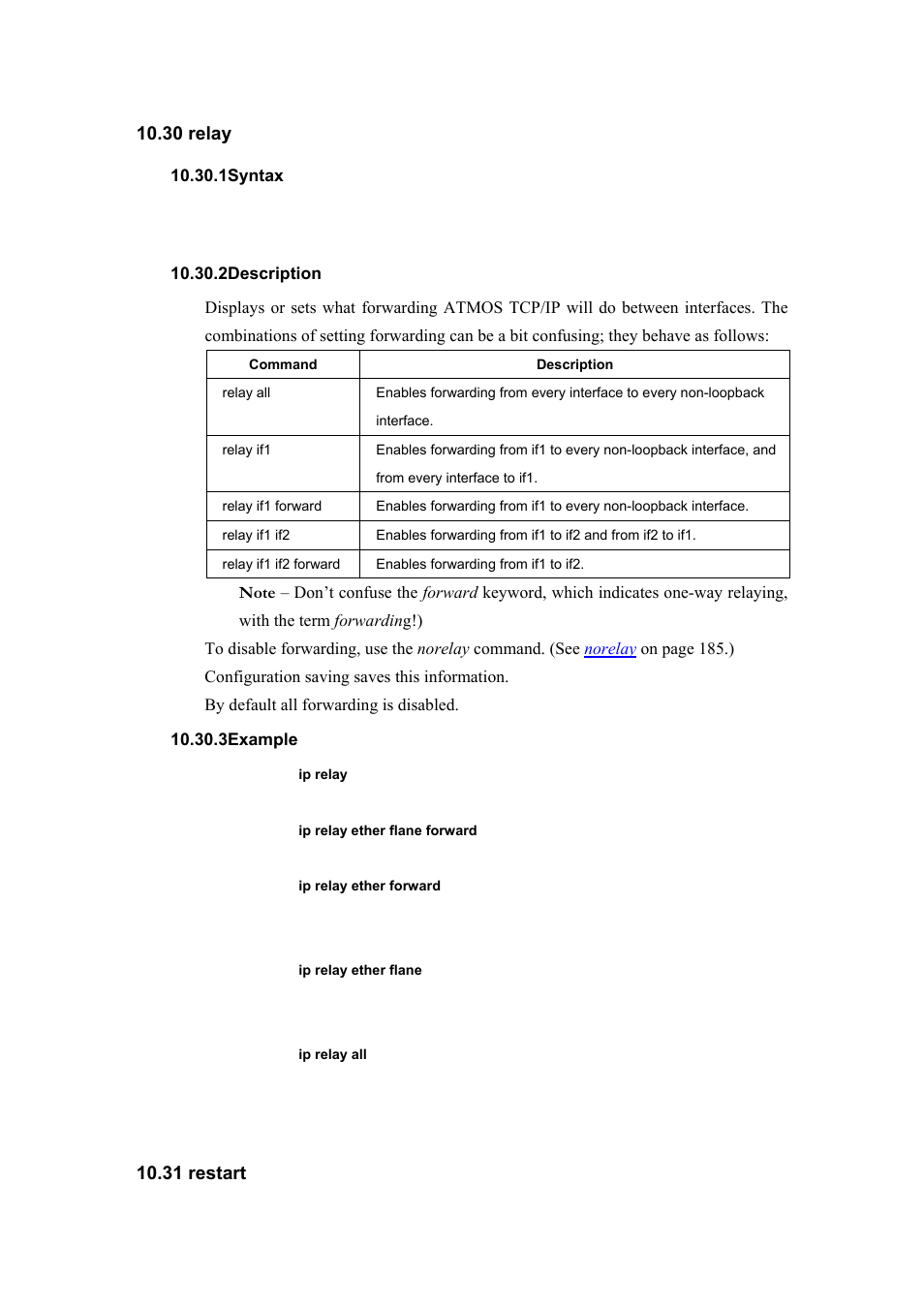 30 relay, 31 restart | Atlantis Land I-Storm A02-RA(Atmos)_ME01 User Manual | Page 90 / 112