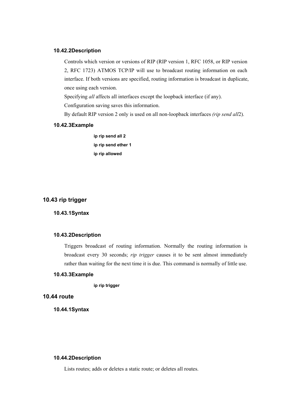 43 rip trigger, 44 route | Atlantis Land I-Storm A02-RA(Atmos)_ME01 User Manual | Page 95 / 112