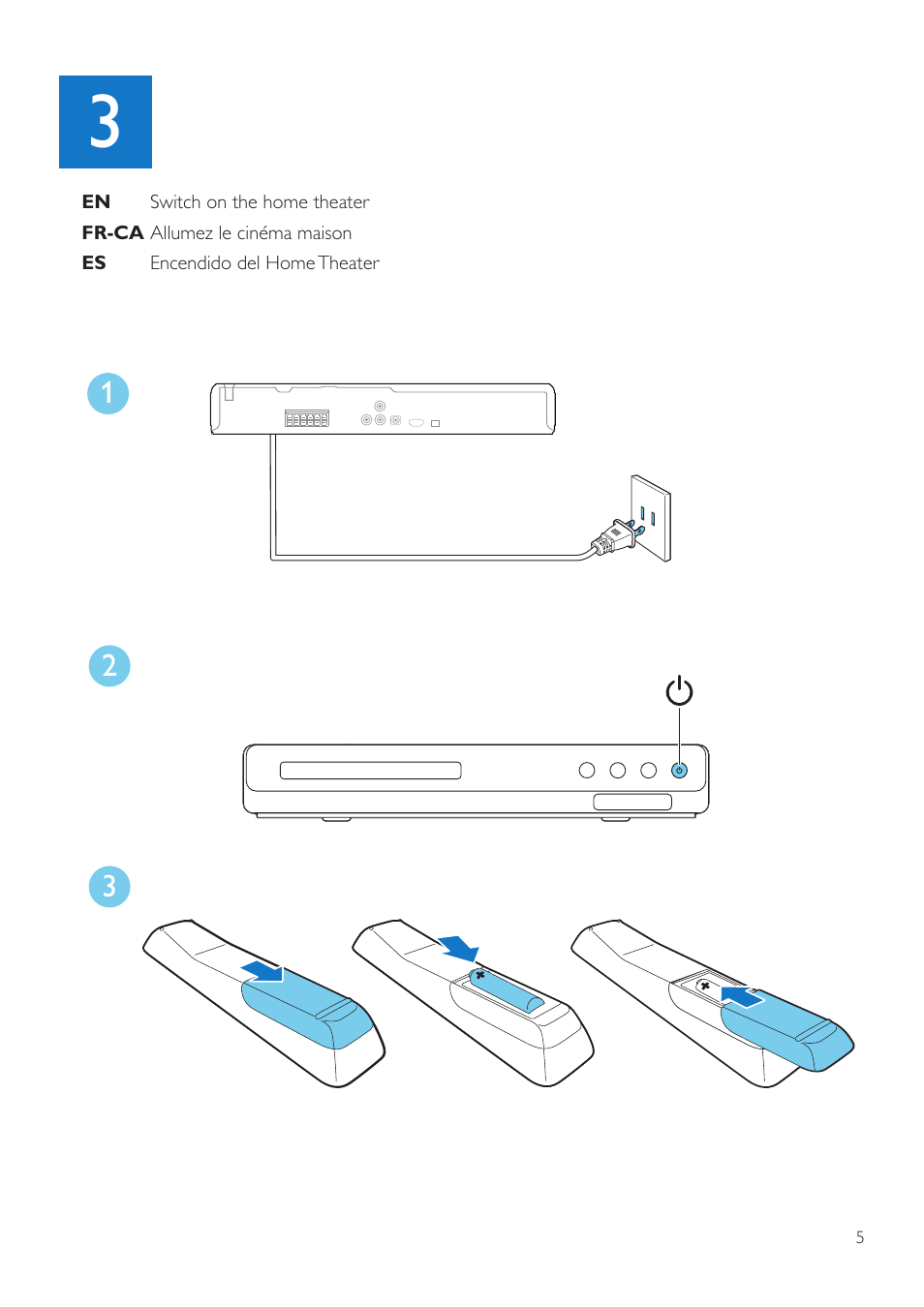 Philips HTD3514-F7 User Manual | Page 5 / 10