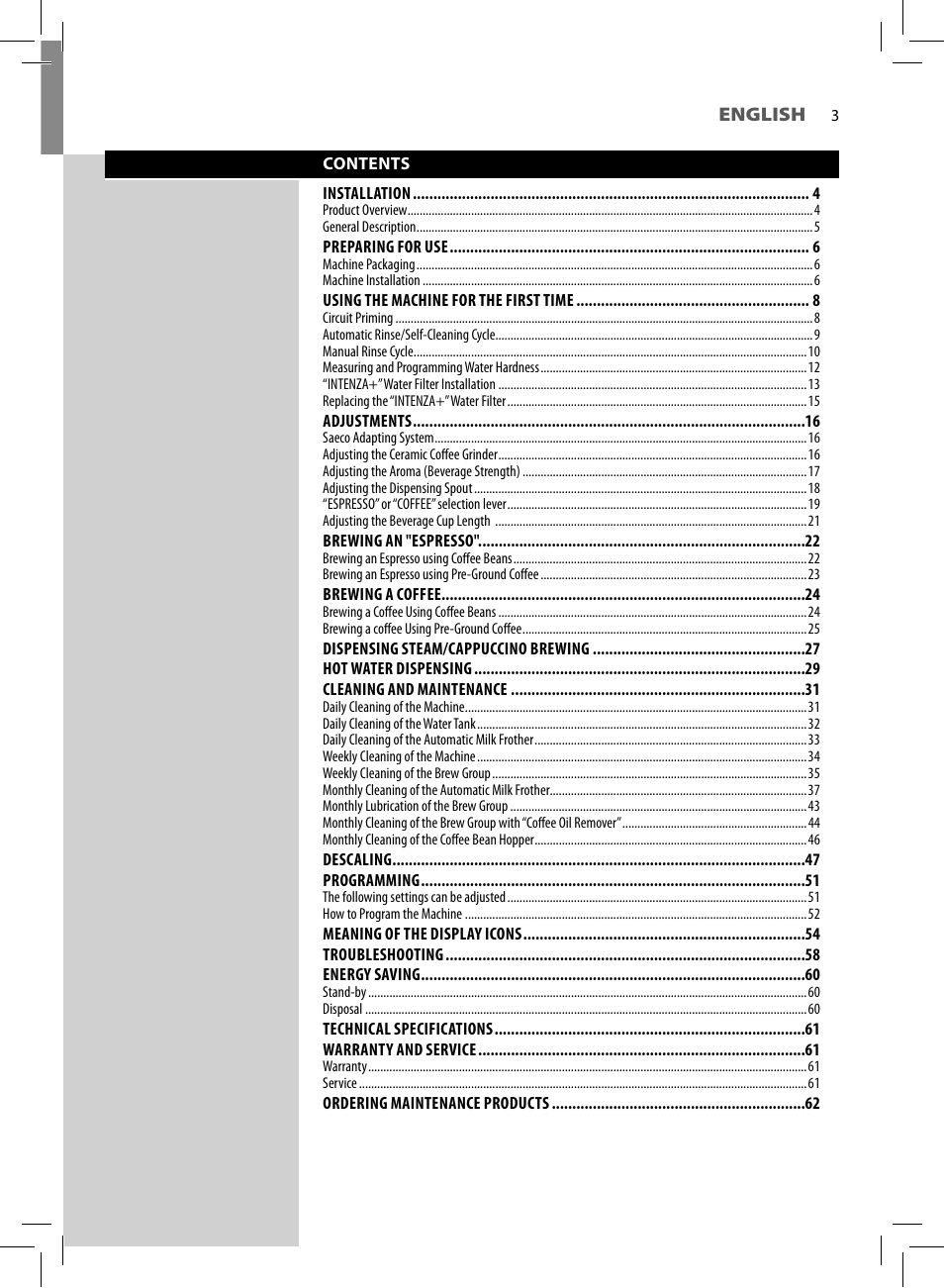 Philips HD8772-47 User Manual | Page 5 / 68