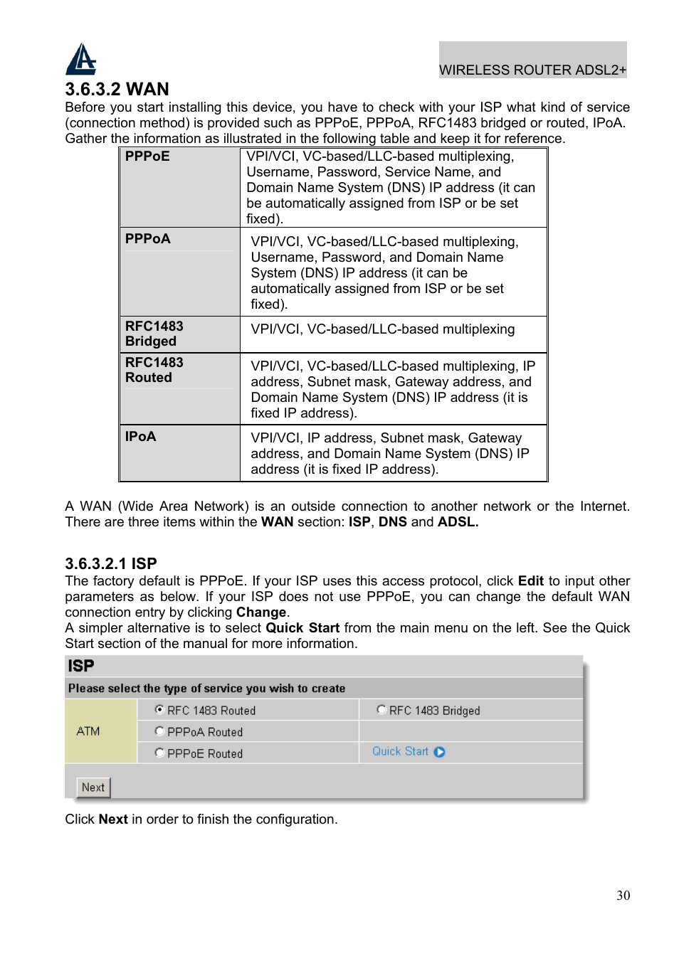 2 wan | Atlantis Land A02-RA241-W54 User Manual | Page 36 / 86