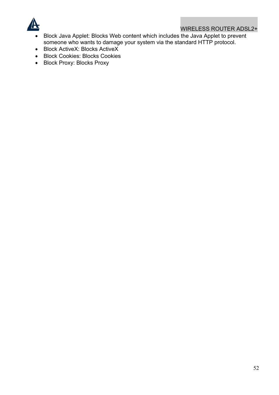 Atlantis Land A02-RA241-W54 User Manual | Page 58 / 86