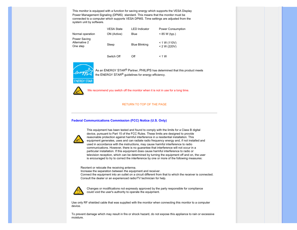 Philips 240BW9CB-27 User Manual | Page 18 / 121