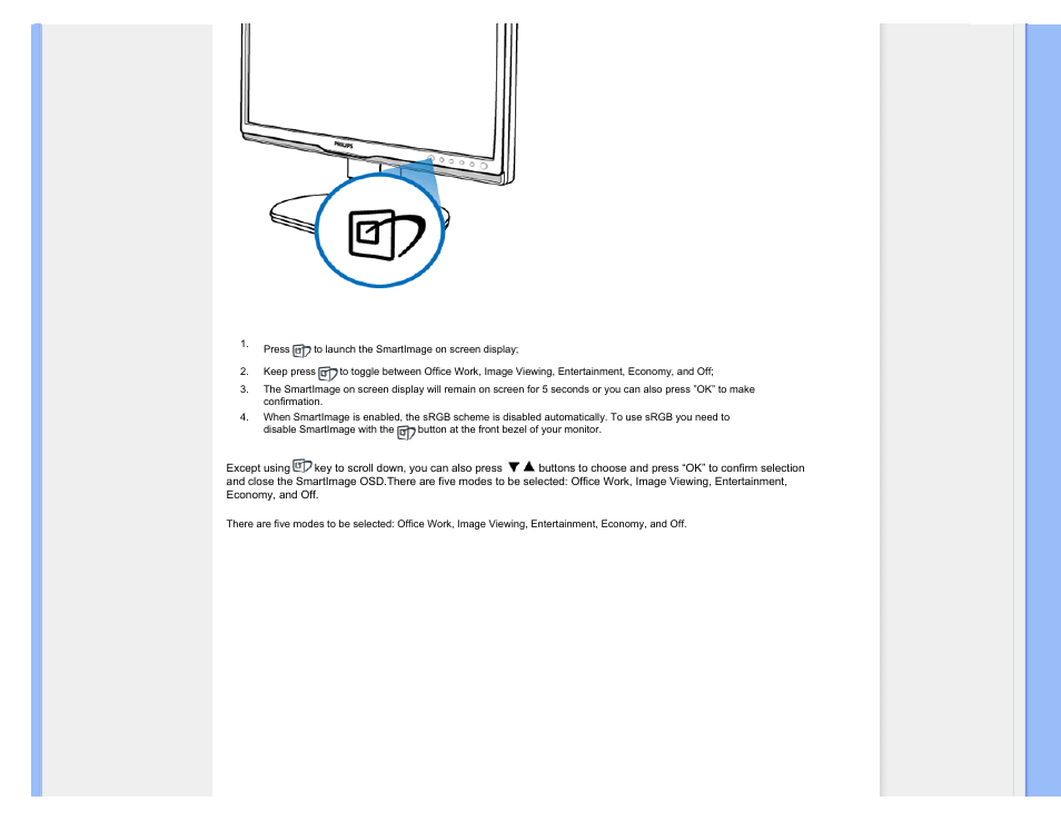 Philips 240BW9CB-27 User Manual | Page 30 / 121