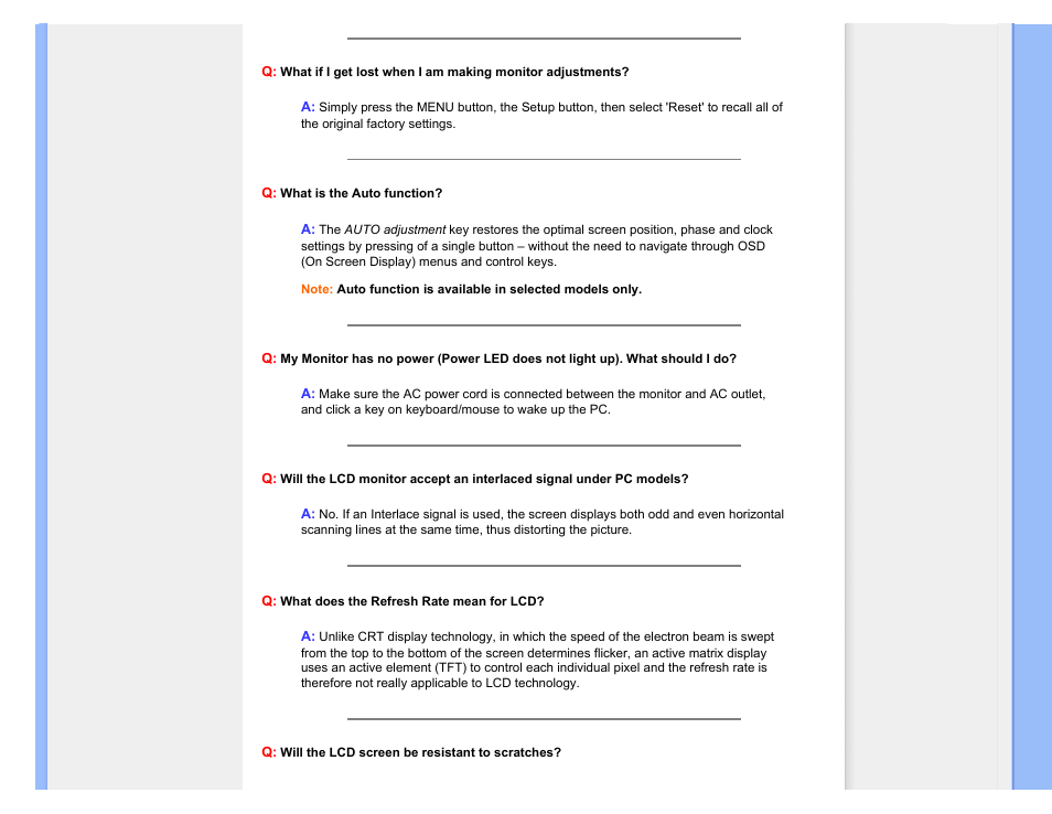 Philips 240BW9CB-27 User Manual | Page 5 / 121