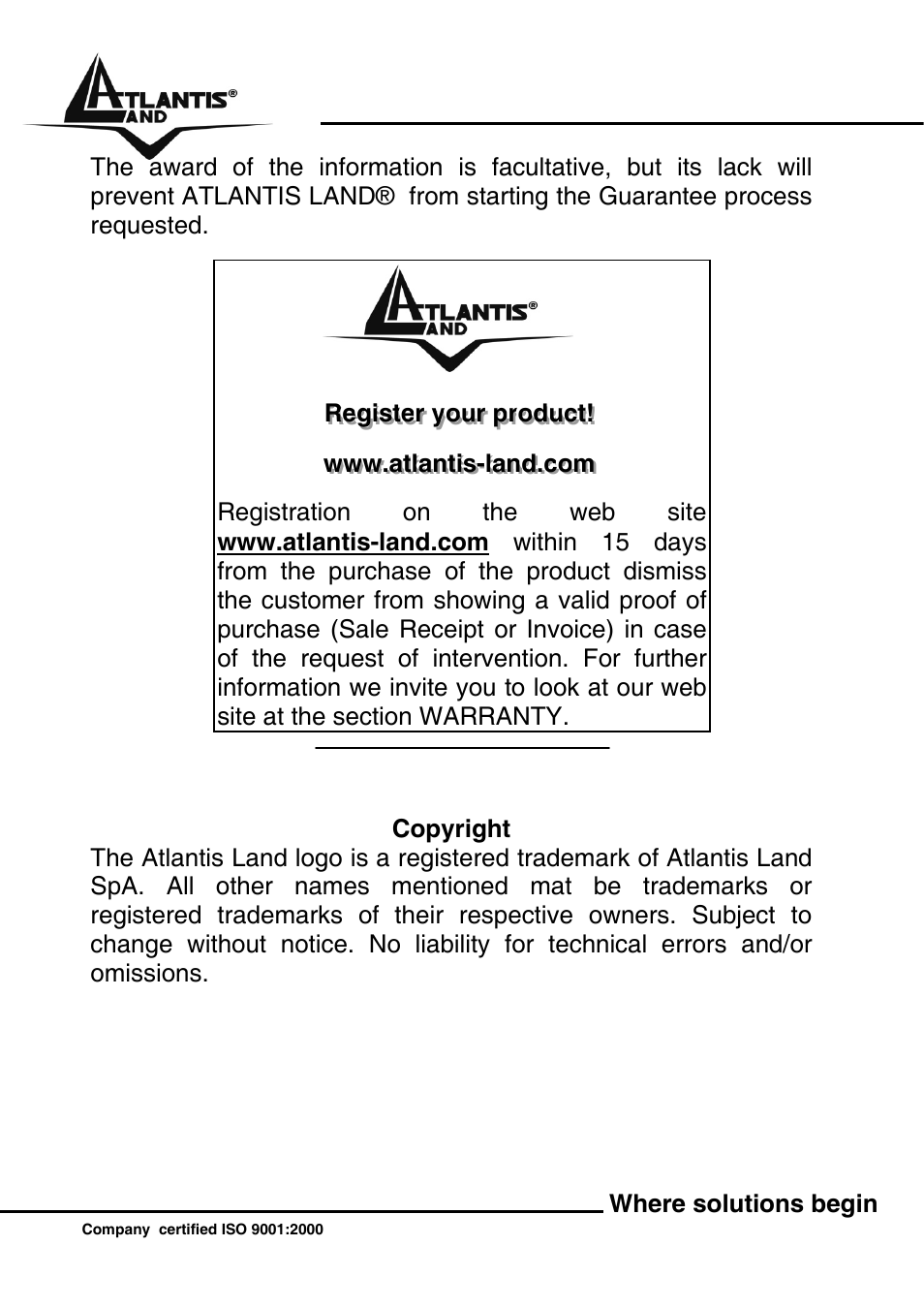 Atlantis Land WebShare A02-RA243-W54M User Manual | Page 3 / 85