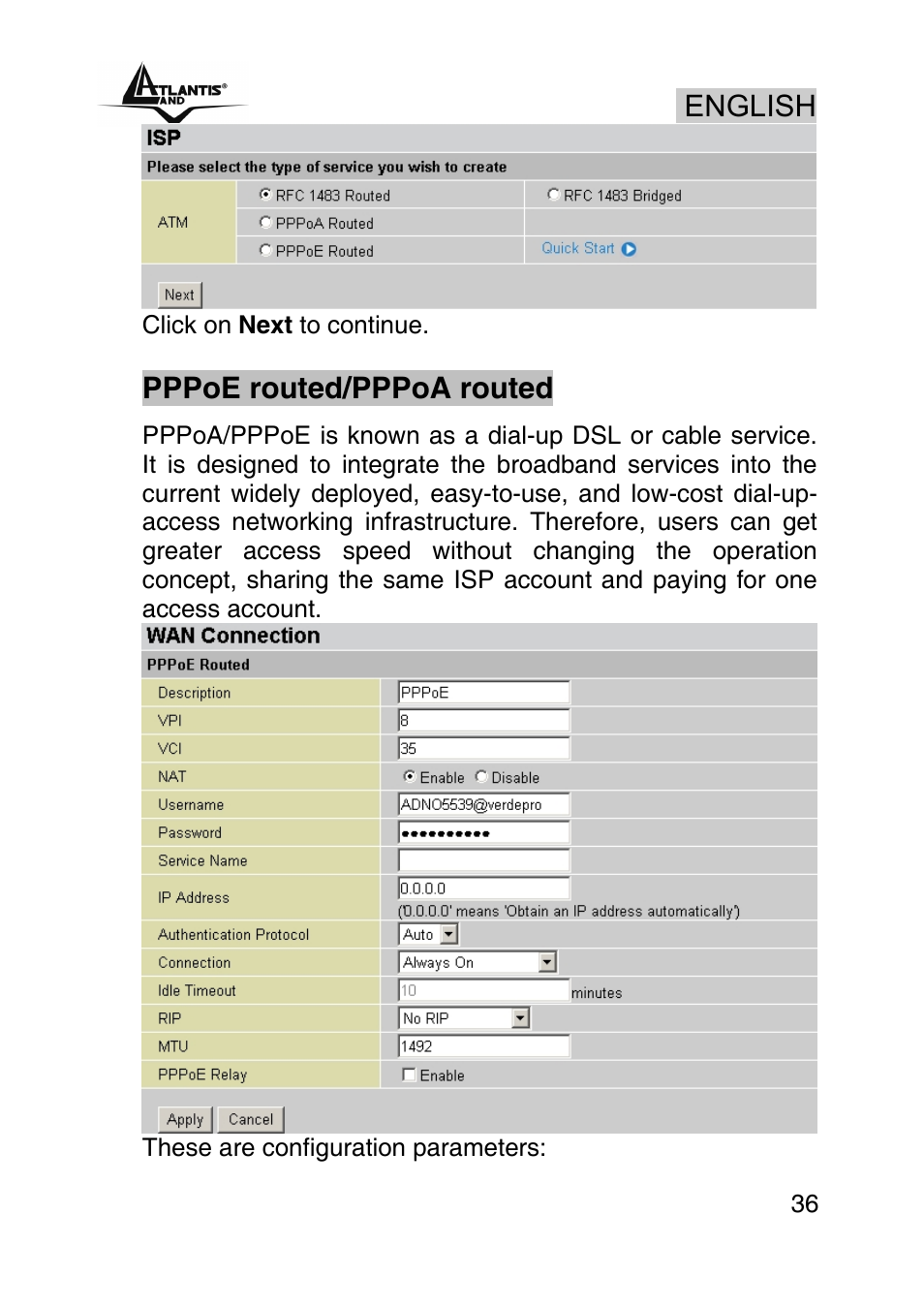 Atlantis Land WebShare A02-RA243-W54M User Manual | Page 35 / 85