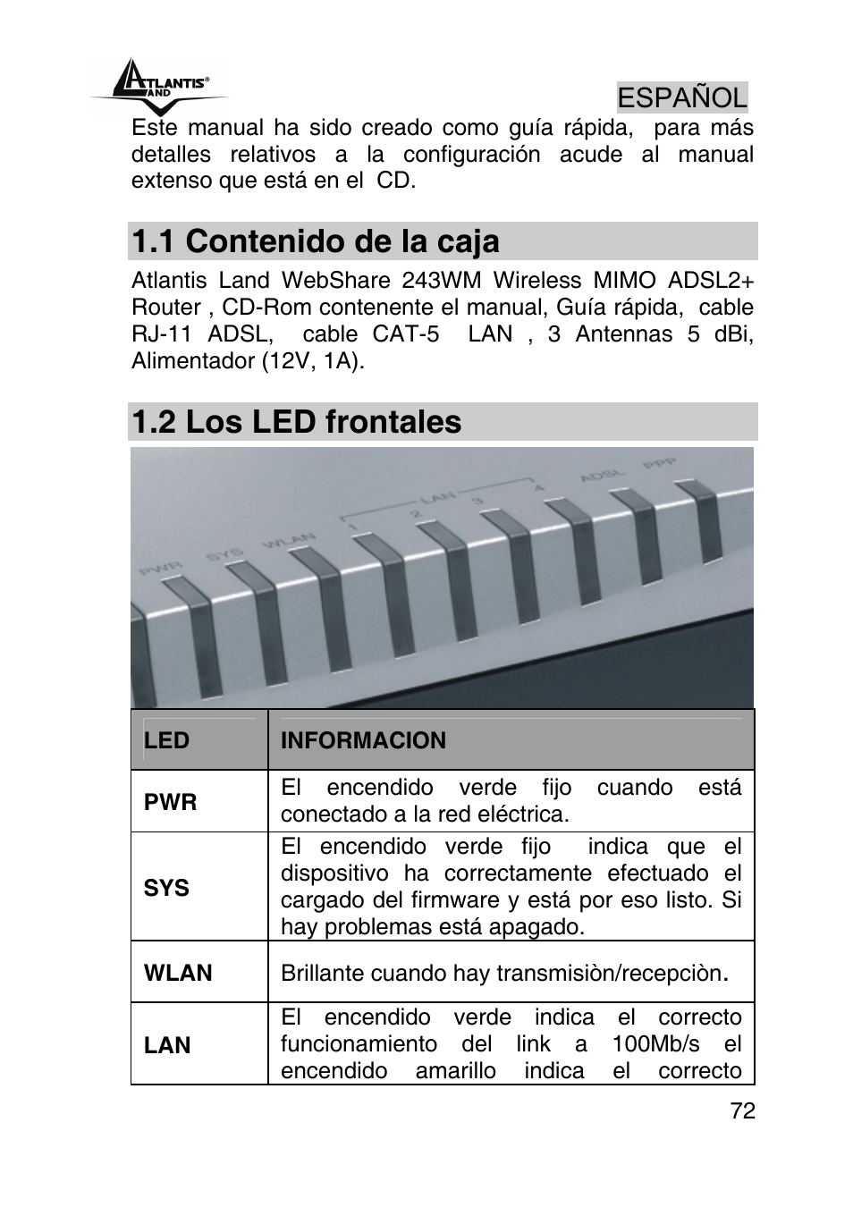 Atlantis Land WebShare A02-RA243-W54M User Manual | Page 71 / 85