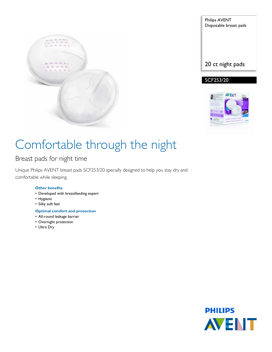 Philips SCF253-20 User Manual | 2 pages
