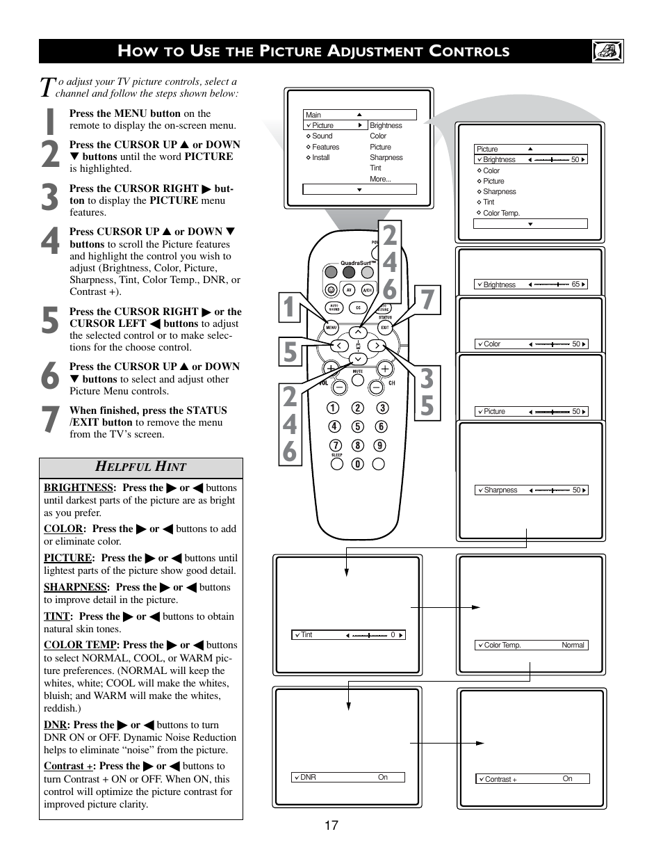 Philips 20PT643R-17 User Manual | Page 17 / 40