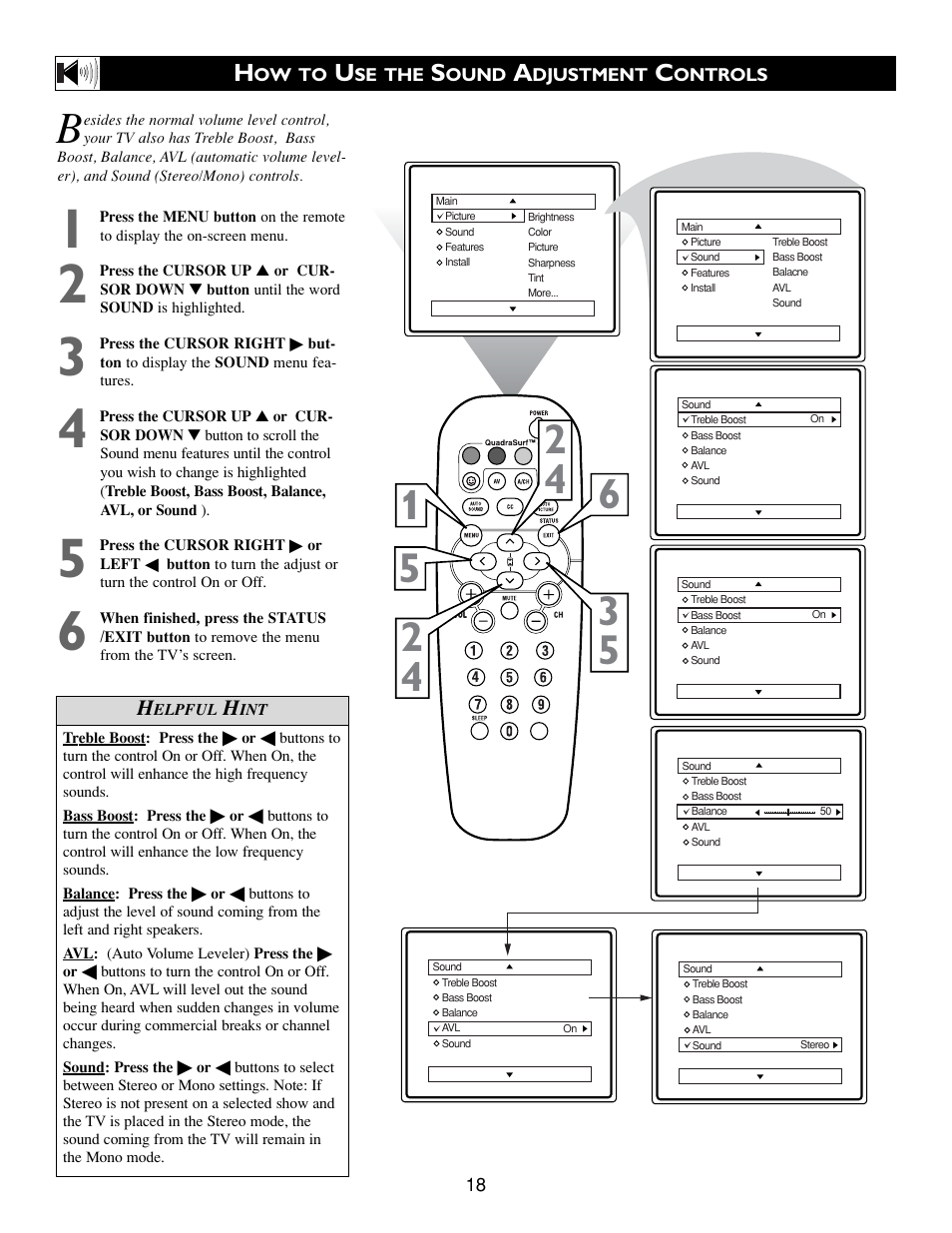 Philips 20PT643R-17 User Manual | Page 18 / 40