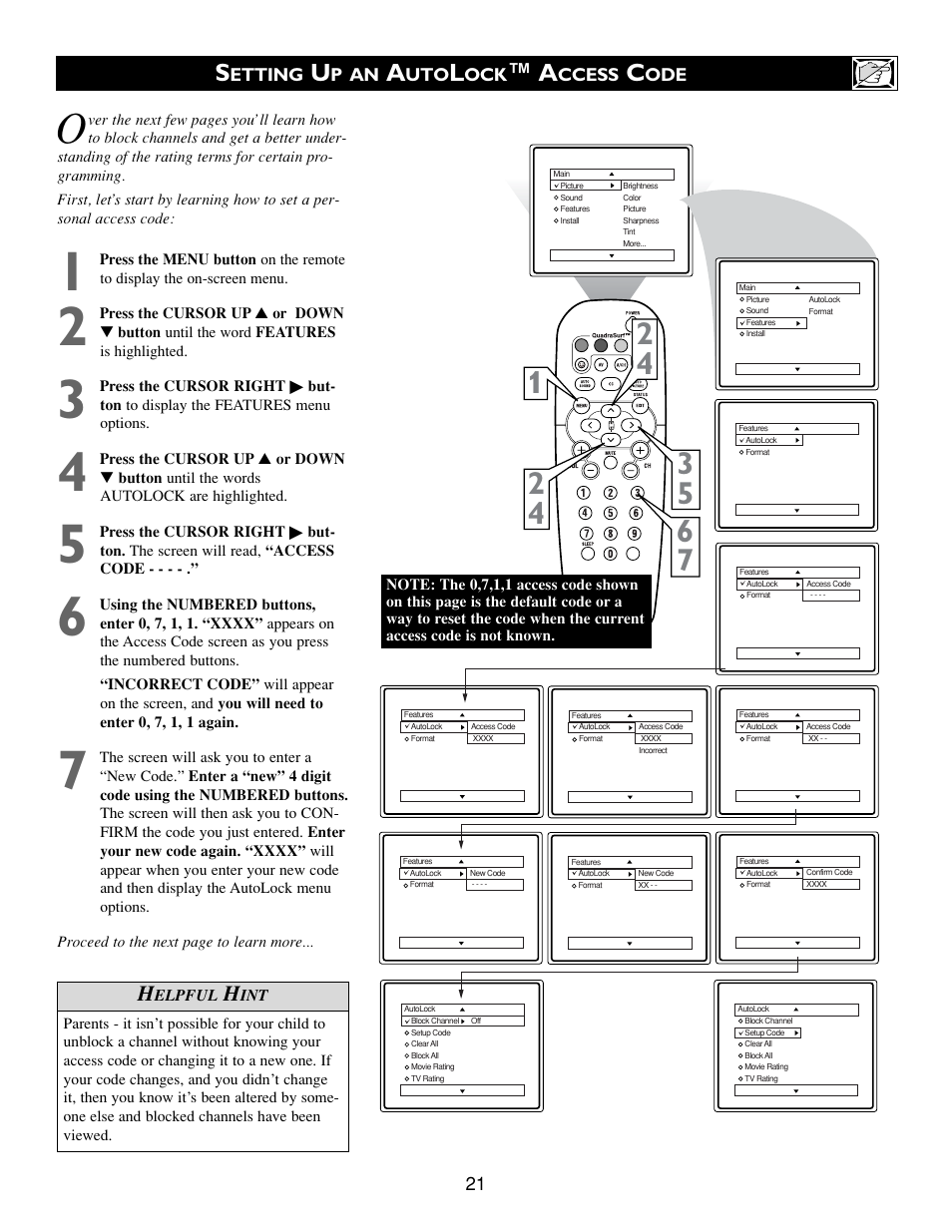 Philips 20PT643R-17 User Manual | Page 21 / 40