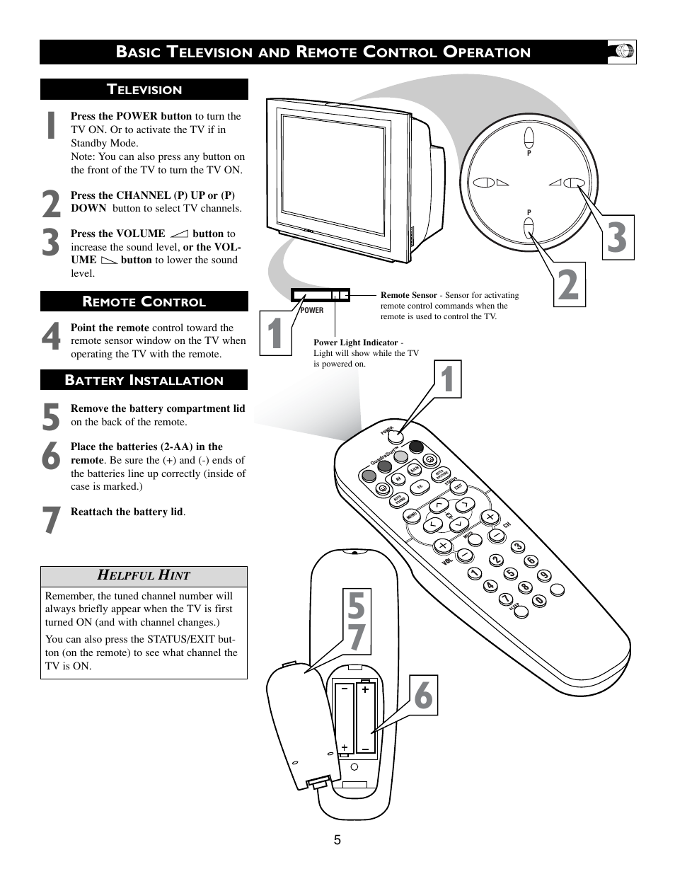 Philips 20PT643R-17 User Manual | Page 5 / 40